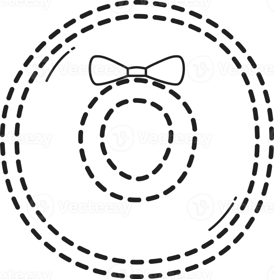 Dotted circle hat tracing. png