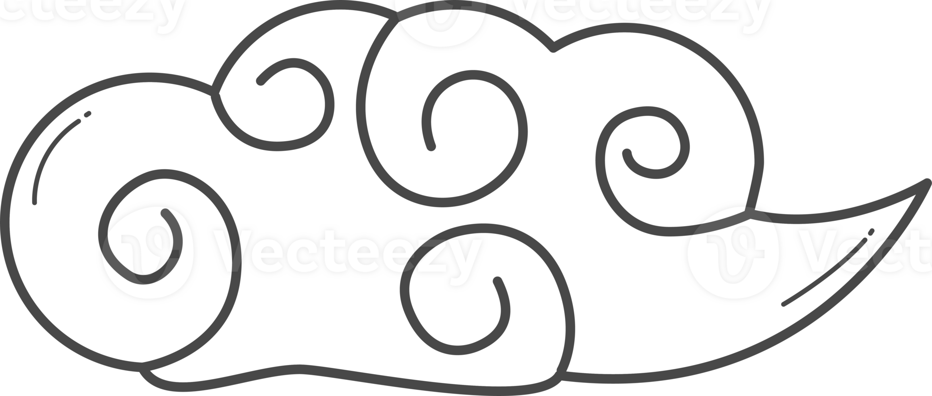 Chinese cloud illustration. png