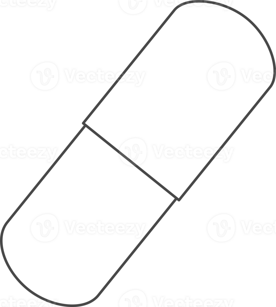 Science items icon. Capsule drug. png