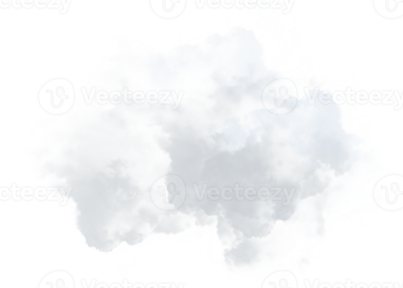 cloud fluffy spreading on background png