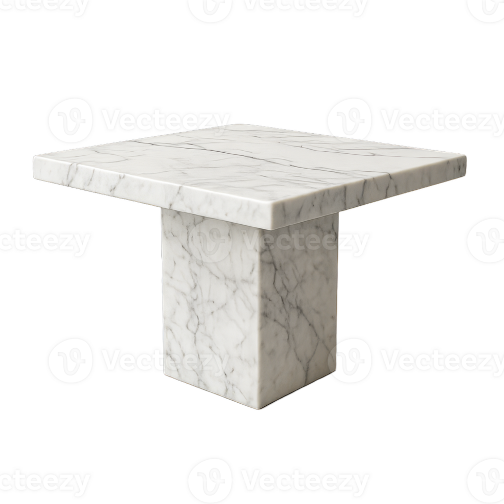 Minimalist Marble Table for Elegant Home Interiors and Decor png