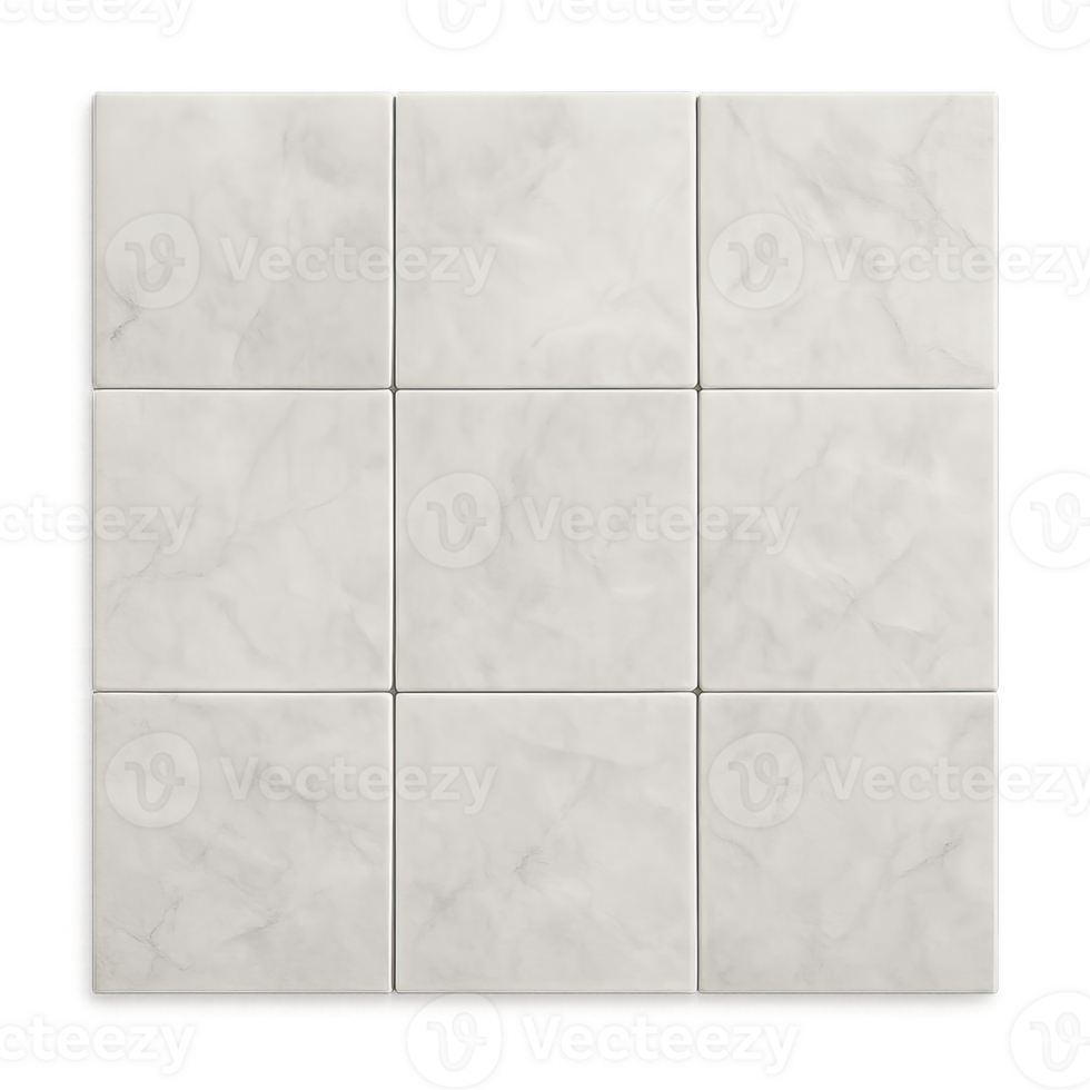 Light Grey Marble Tiles in a Simple Arrangement for Design Use png