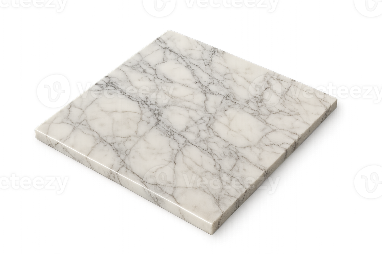 Elegant White Marble Tile with Subtle Gray Veins for Showcase png