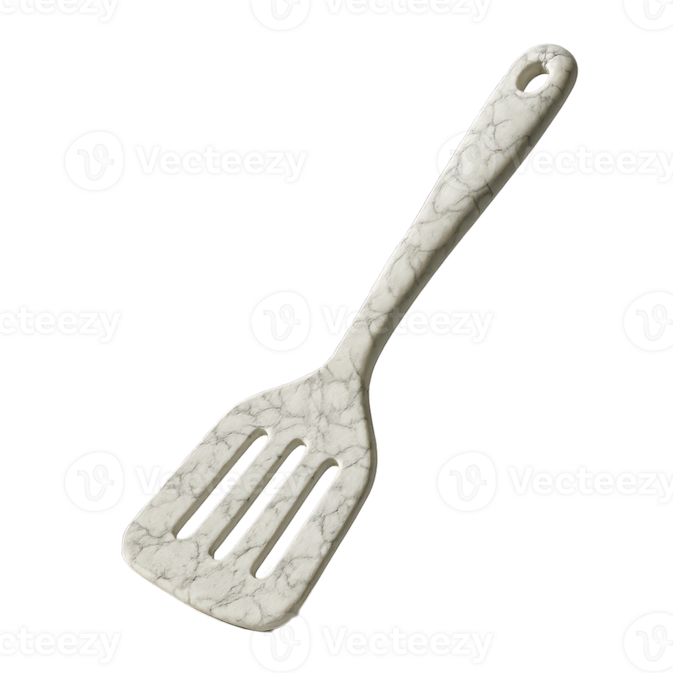 Durable Marble-Style Spatula Ideal for Cooking and Serving Food png