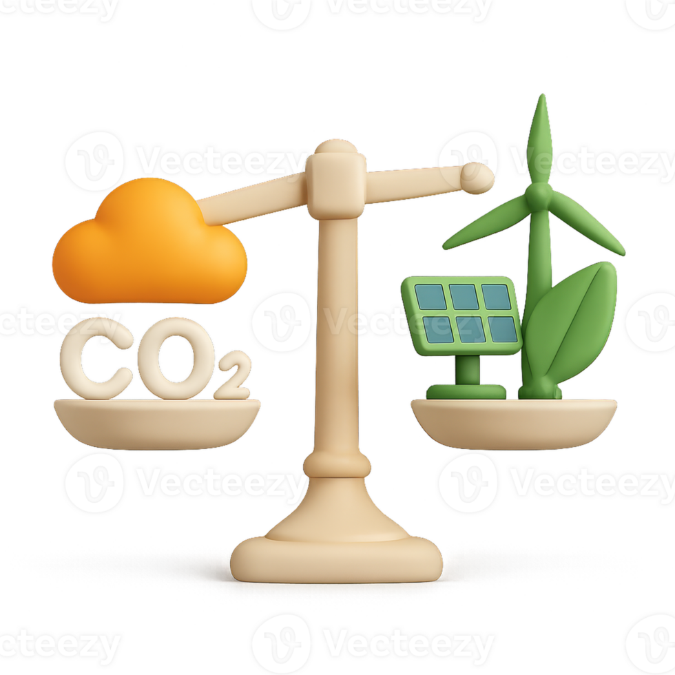 Balancing Energy Emissions with Renewable Resources in Graphics png