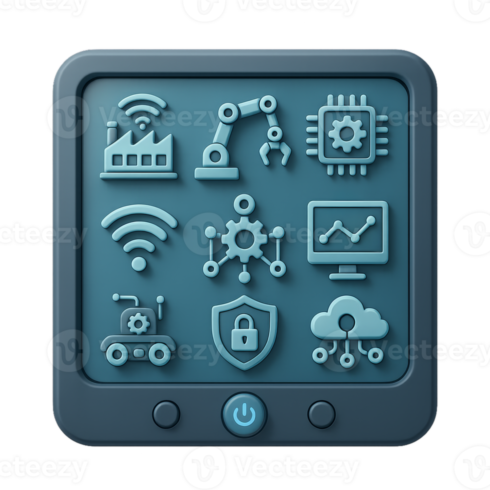 Innovative Smart Tech Interface Design for Future Applications png