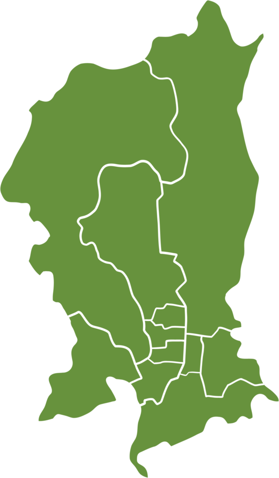 Doodle freehand drawing of Kyoto city map. png