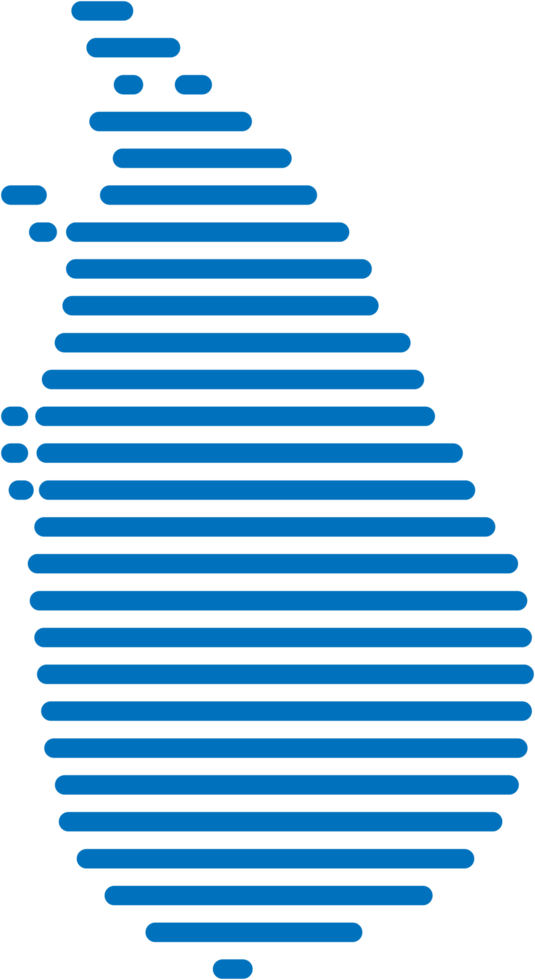horizontal line drawing of sri lanka map. png