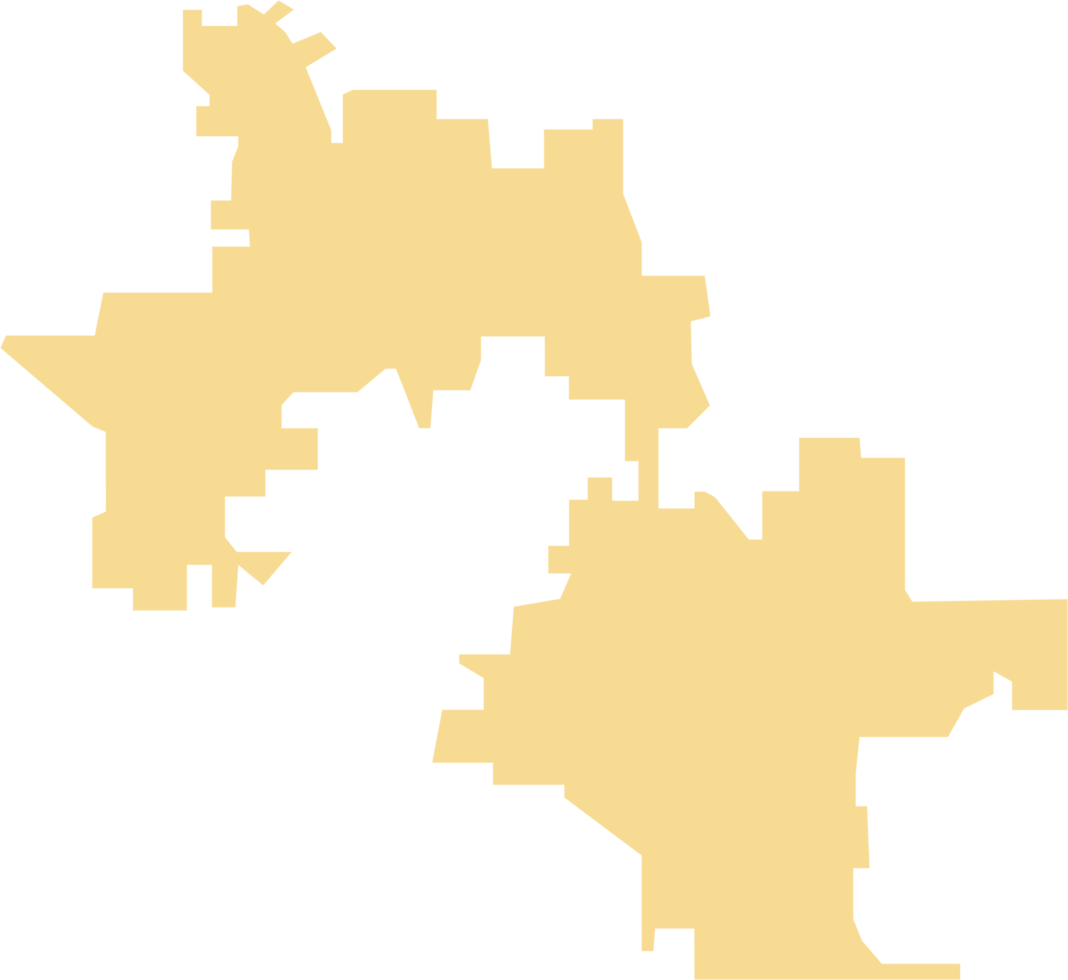 freehand drawing of Orlando city map. png