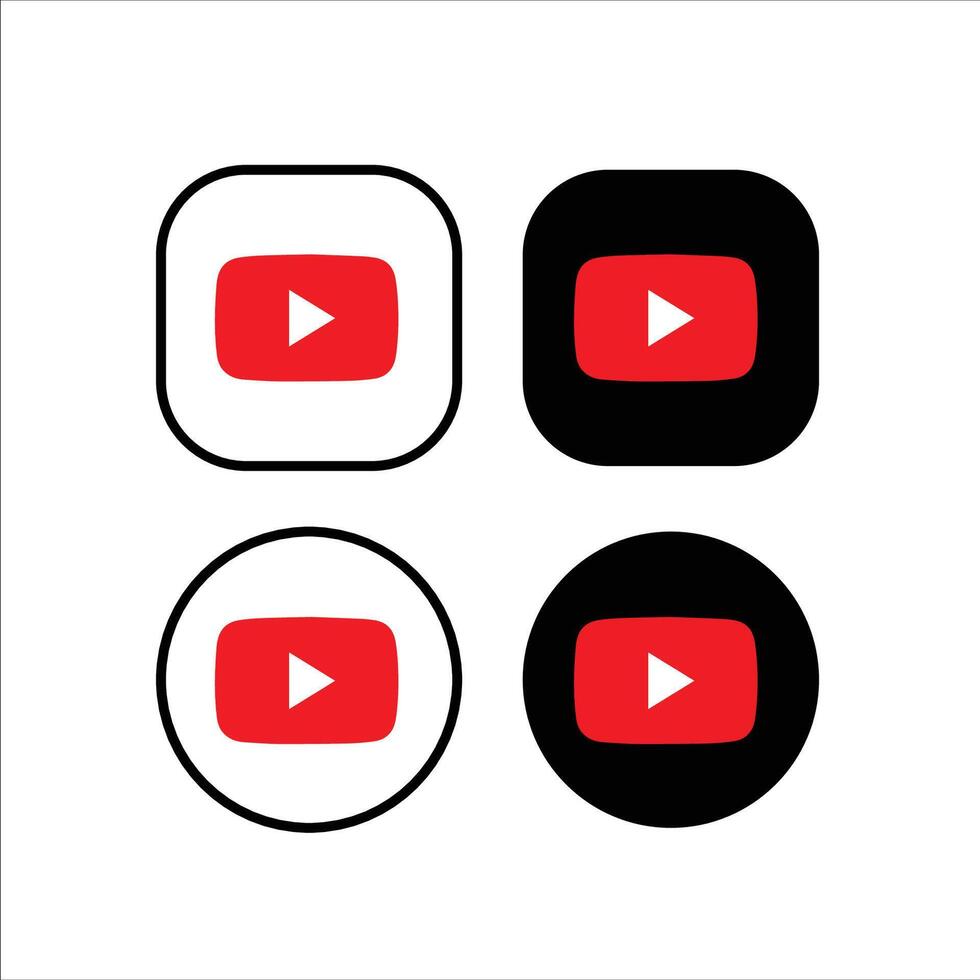 youtube short logo icon vector