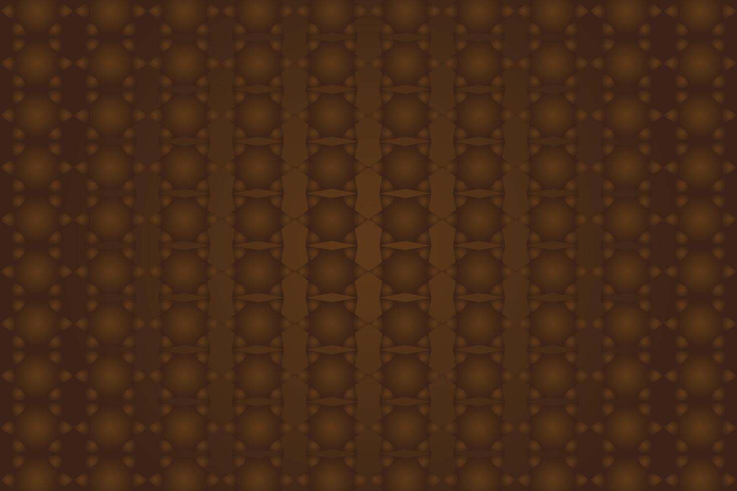 Dark brown repeatable geometric gradient pattern banner.. vector