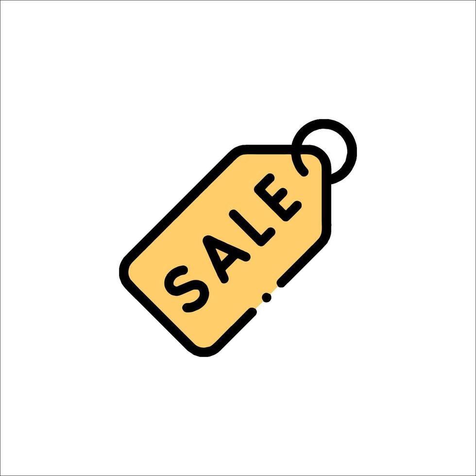Sale tag icon illustration vector