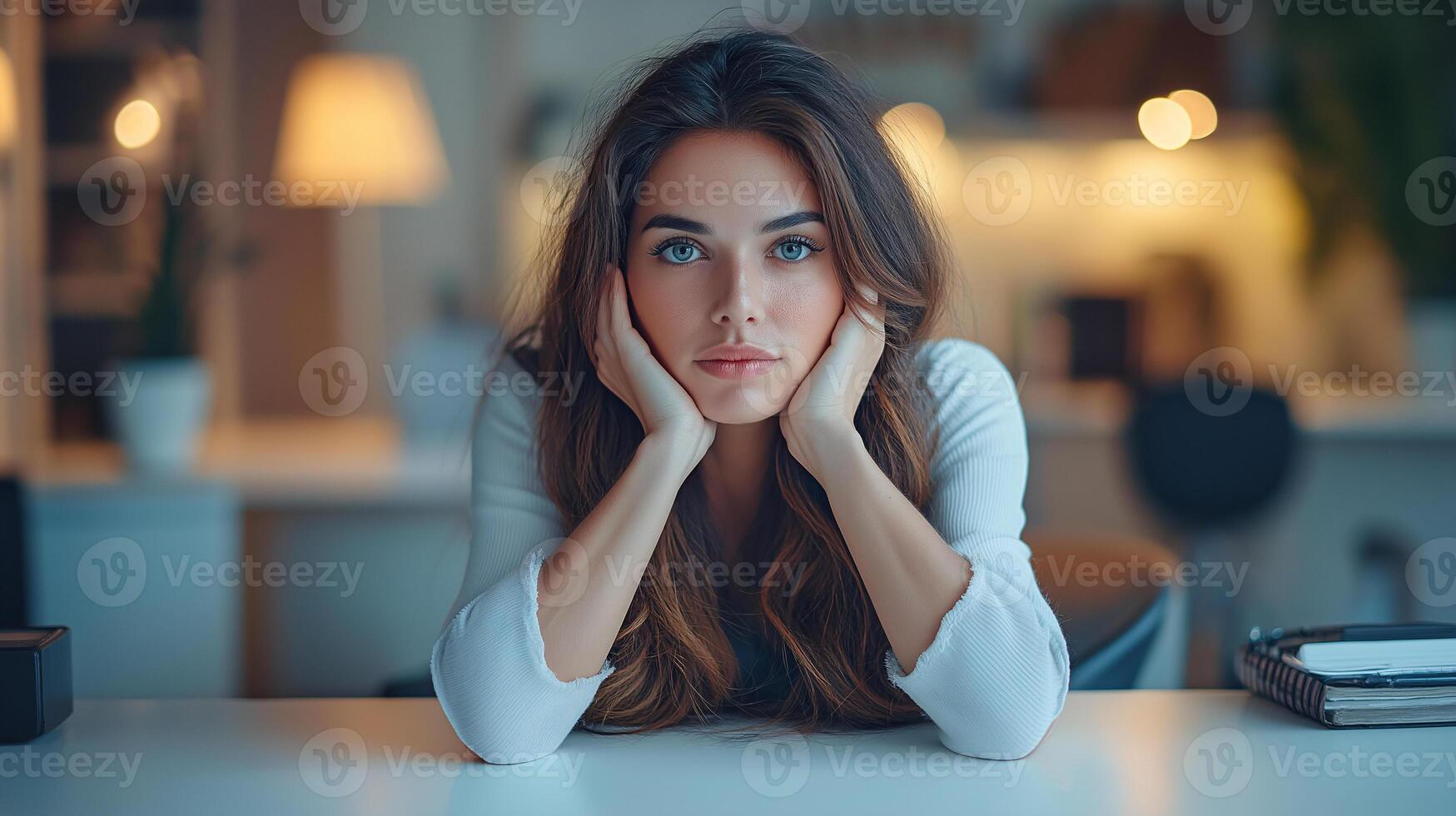 Deep in Thought A Moment of Reflection photo