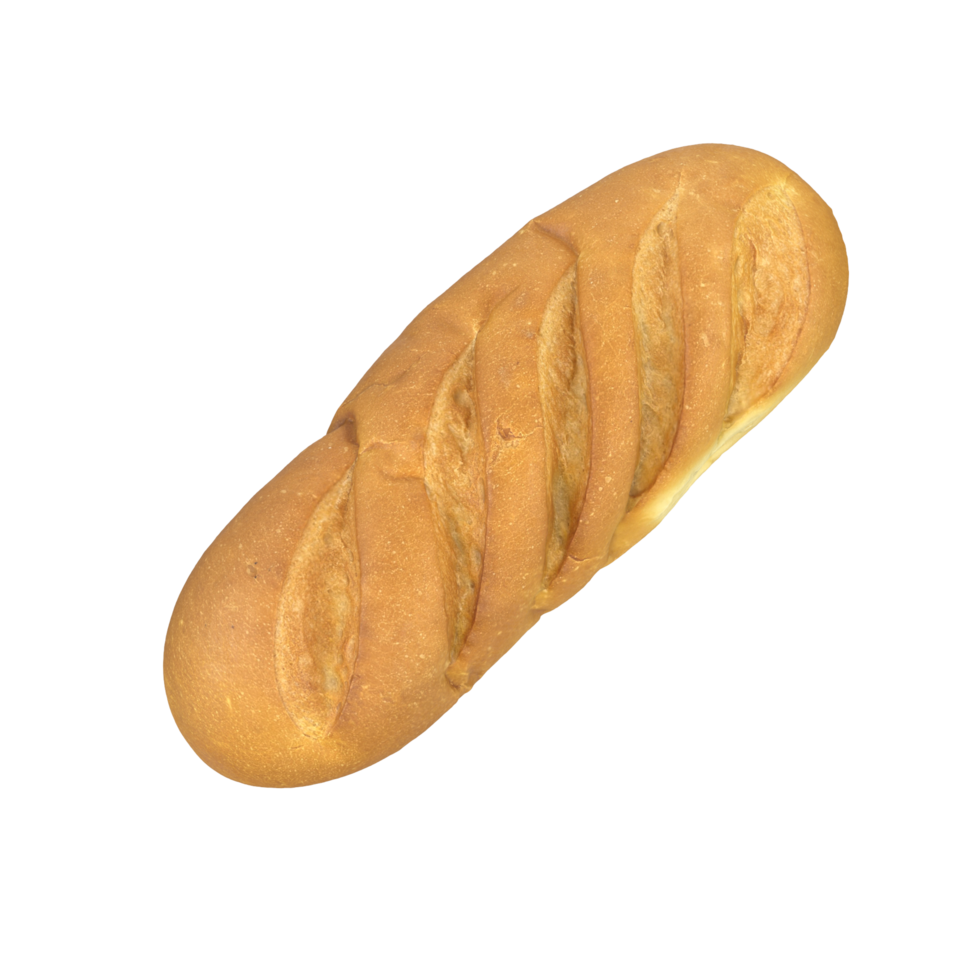 Baguette isolated on transparent background png