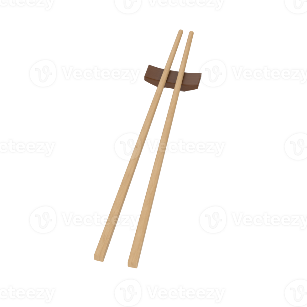 Chopsticks isolated on transparent background png
