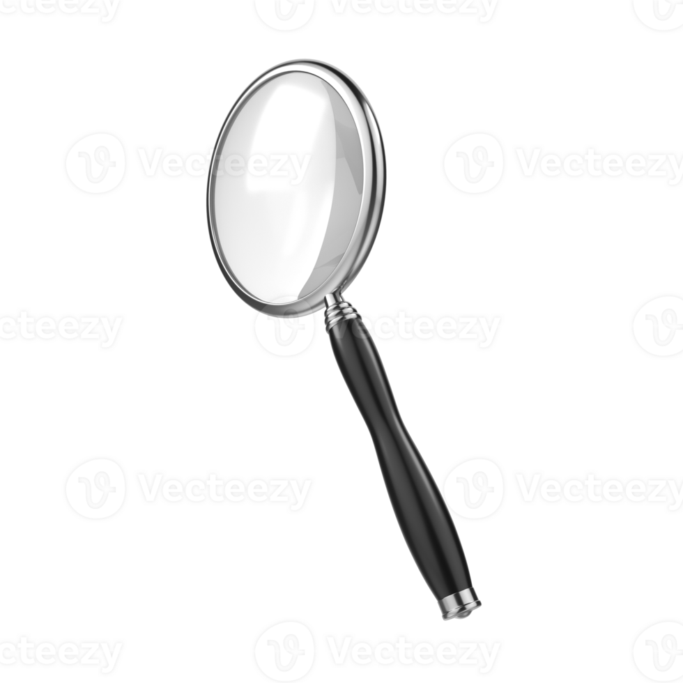 Magnifying isolated on transparent background png