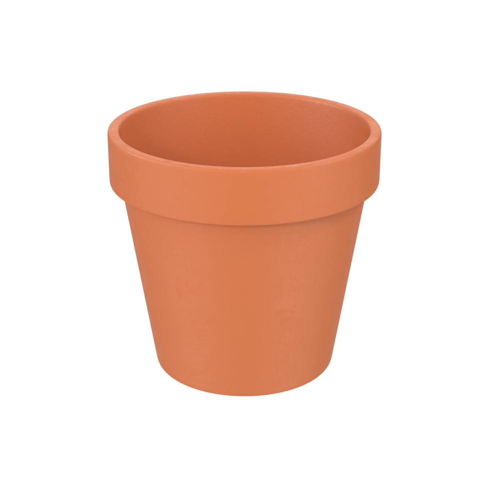 Clay pot isolated on transparent background png
