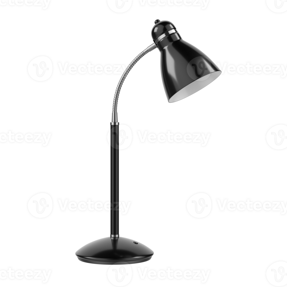Table lamp isolated on transparent background png