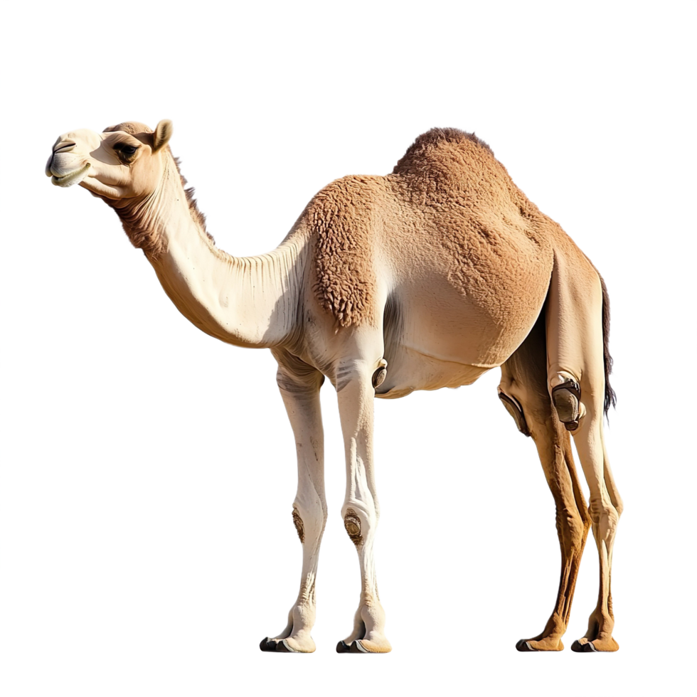 Arabian camel isolated on transparent background png