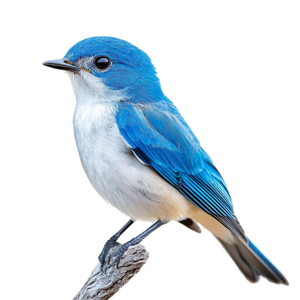 blue bird isolated on transparent background png
