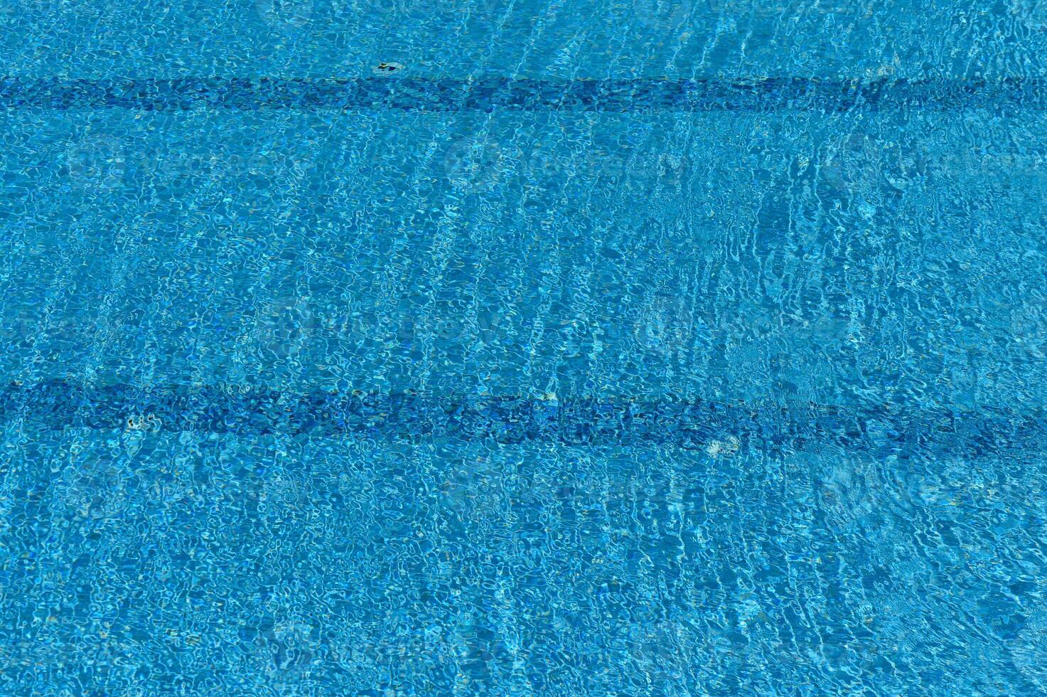 Clear Blue Pool Water Surface Texture in Sunlight Background photo