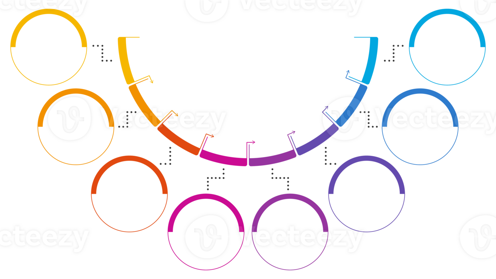 Template infographic with 8 steps. png