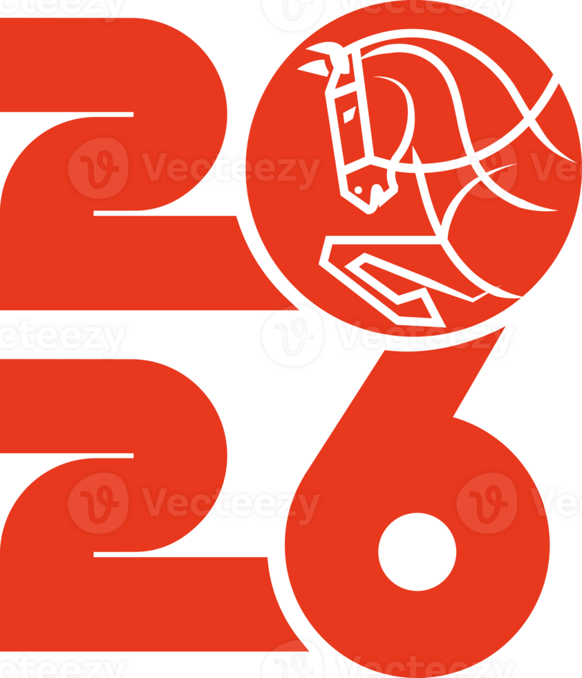 2026, simple design png