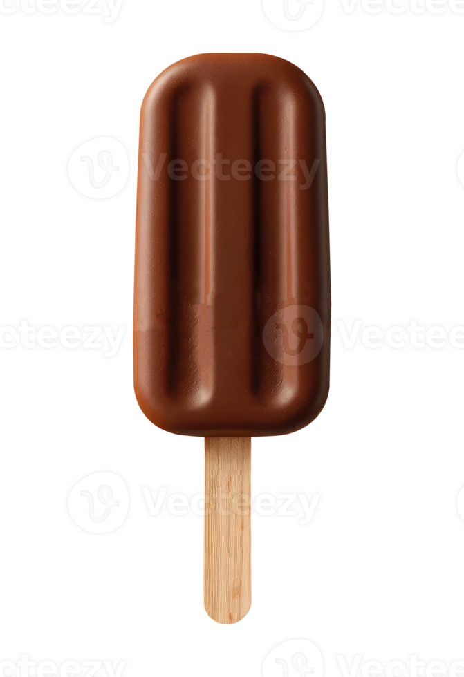 Frozen Dessert Chocolate Ice Cream Bar, High-Quality Isolated Image png