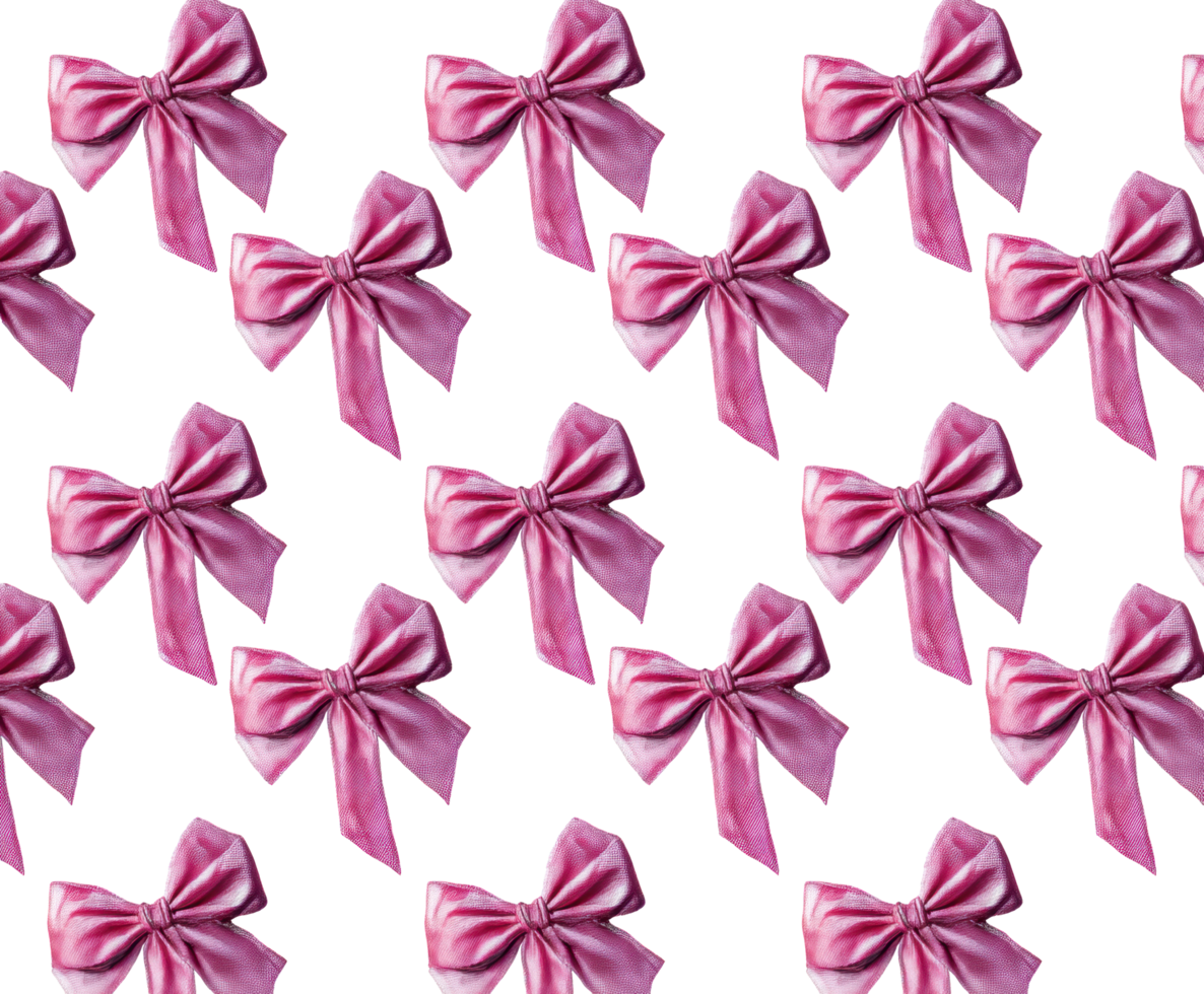 Pink decorative bows for festive celebrations and design projects png