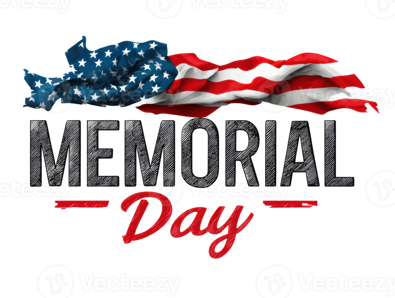 Celebrating Memorial Day in honor of heroes and freedom png