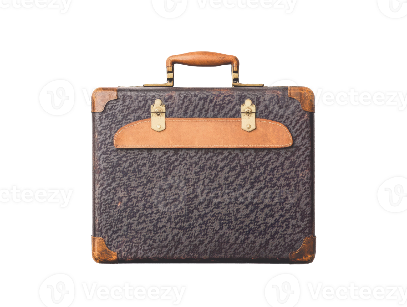Vintage travel suitcase for adventurous journeys and experiences png