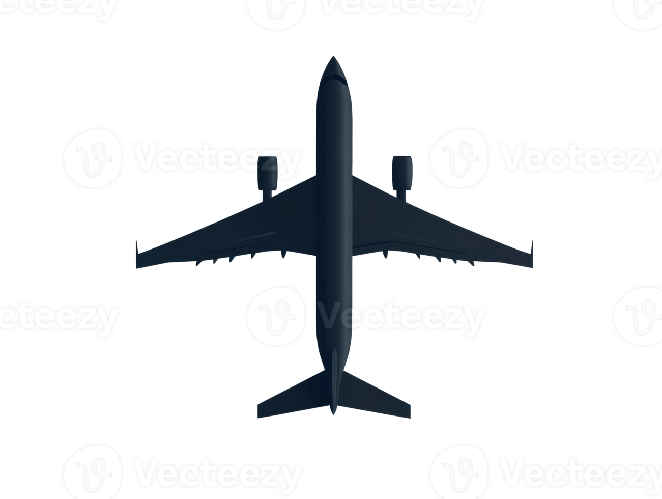 Aircraft in flight against clear sky for travel and adventure png