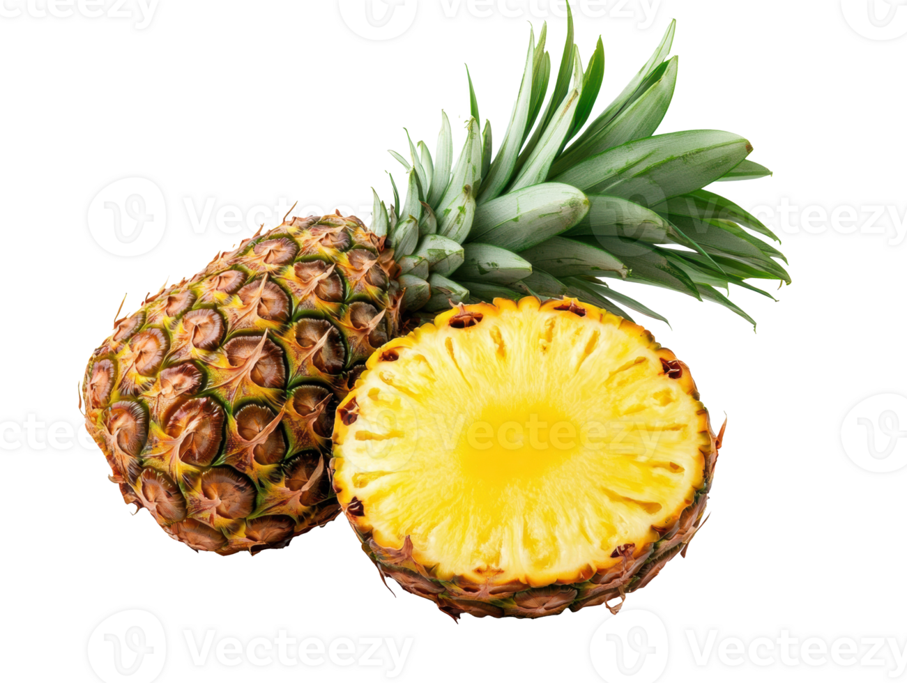 Fresh pineapples for healthy snacks and tropical recipes png