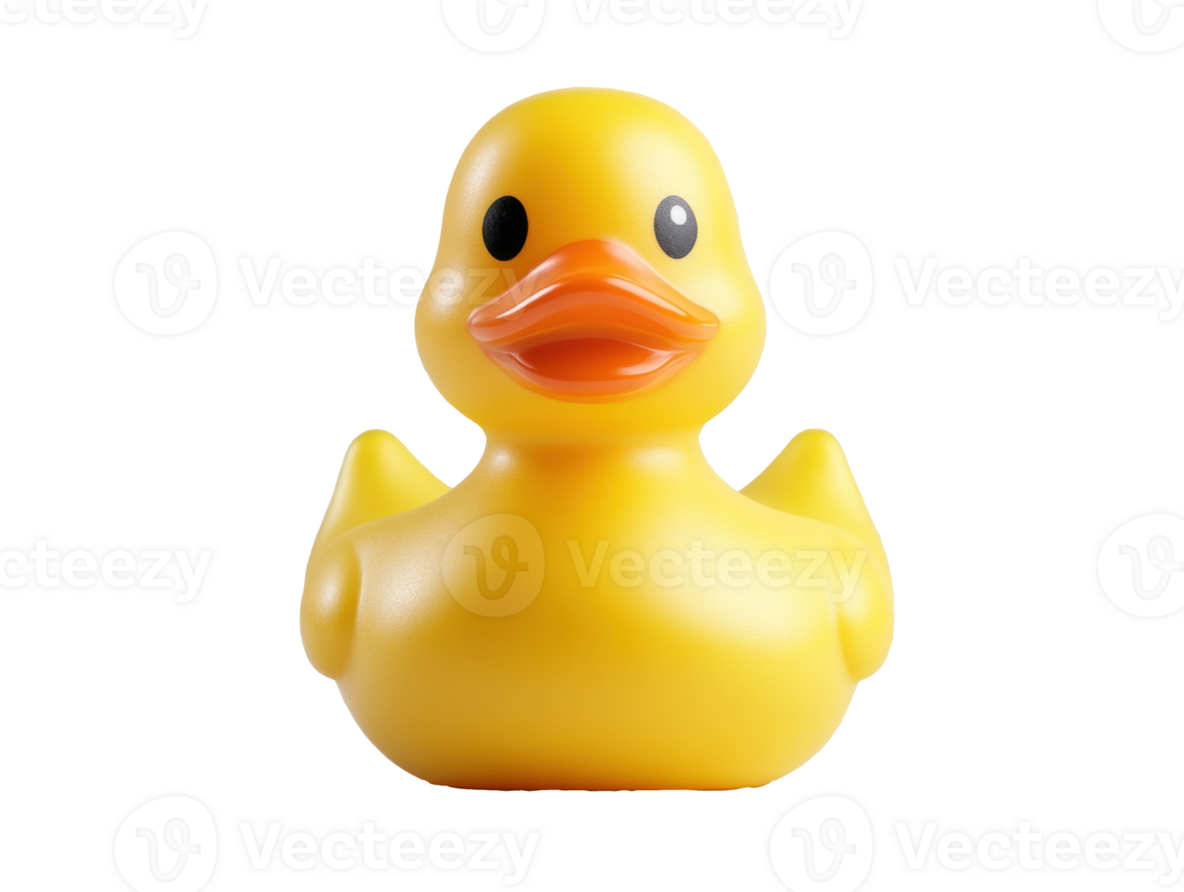 Classic rubber duck toy for playtime and bath fun png