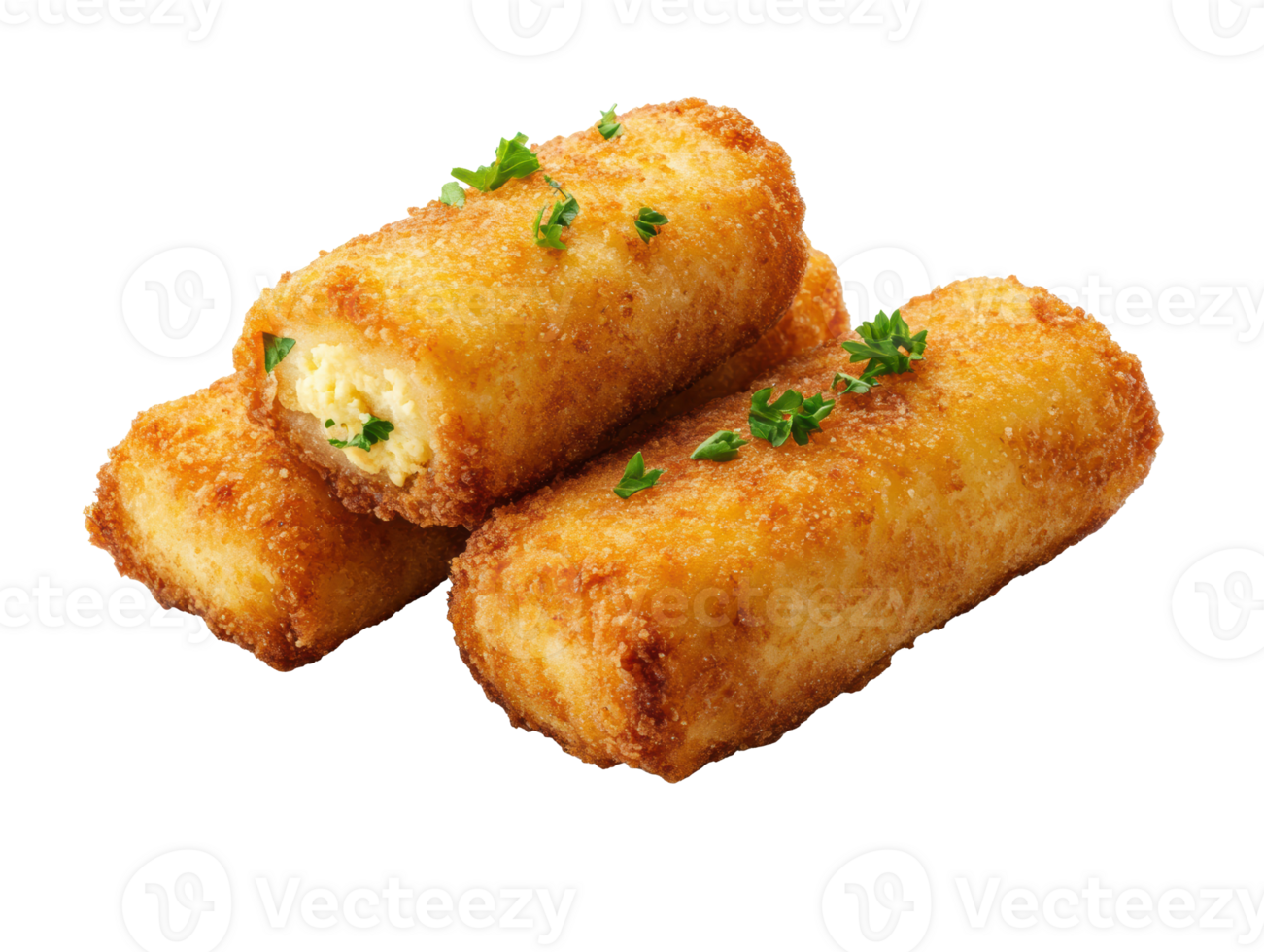 Delicious fried cheese sticks appetizer for snacks and gatherings png