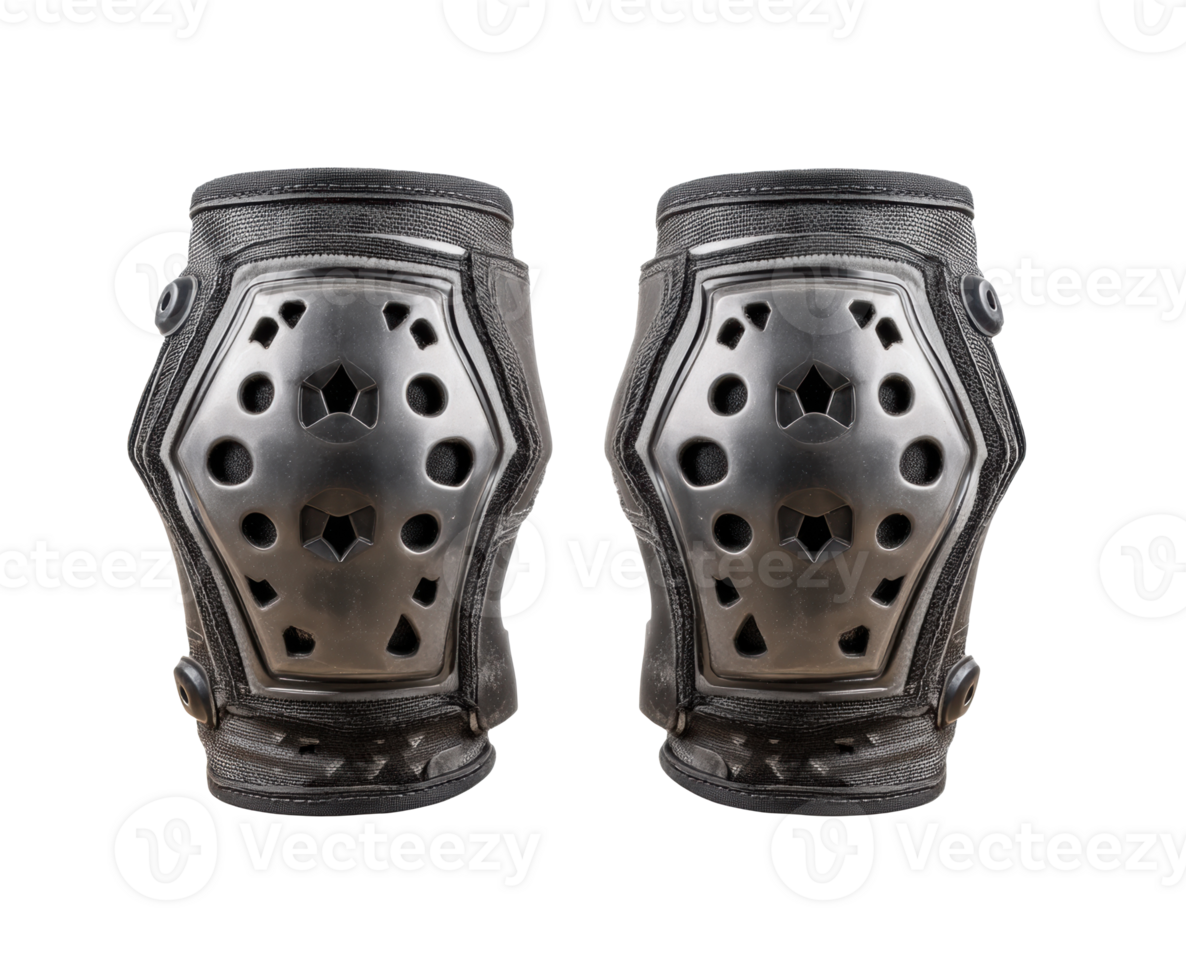 Protective knee pads for sports and outdoor activities png