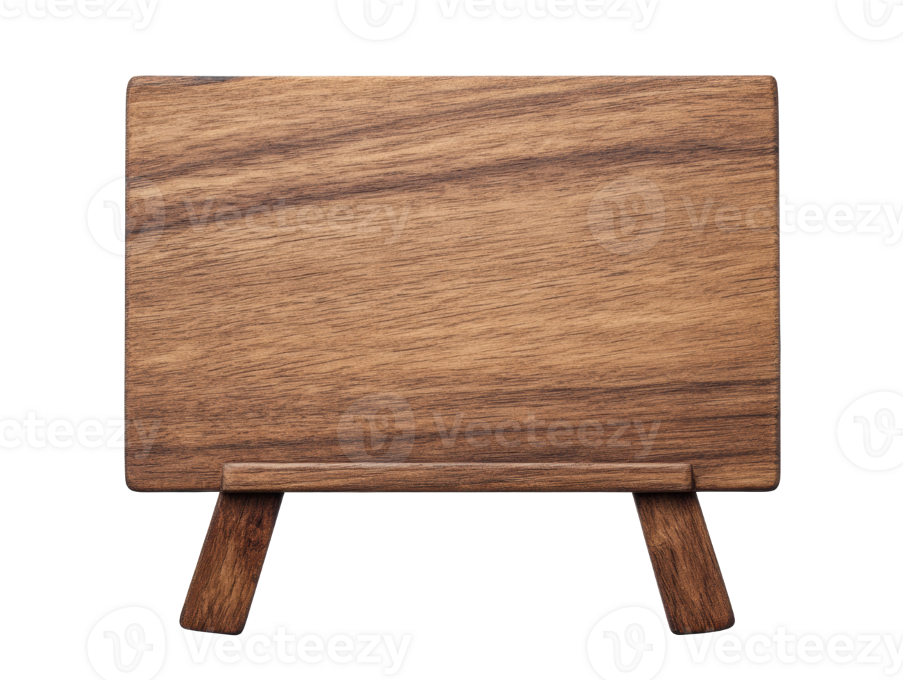 Rustic wooden tabletop display for home decor or events png