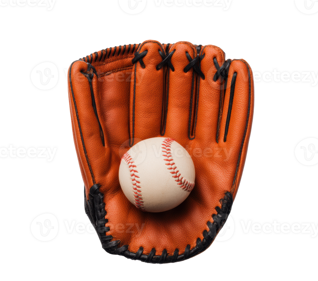 Catching a baseball with a glove during practice png