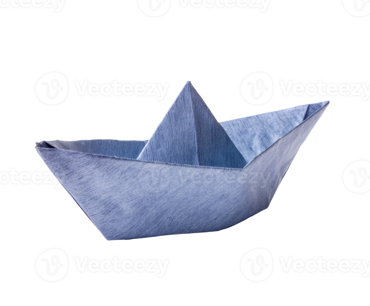 Simple paper boat craft for creative play and fun activities png