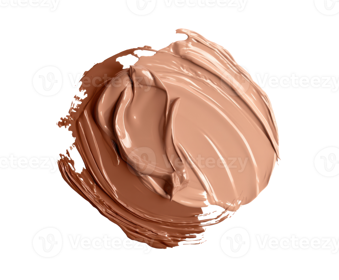 Makeup color swatch for makeup application and design png