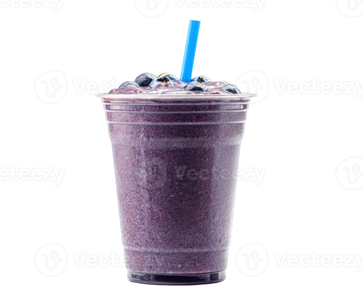 Refreshing blueberry smoothie for summer enjoyment png