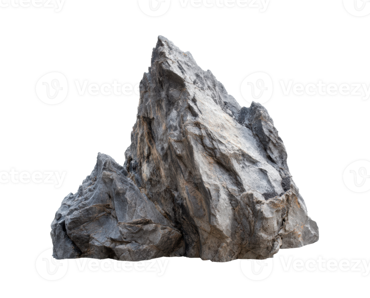 Natural rugged rock formation for landscape design and art png