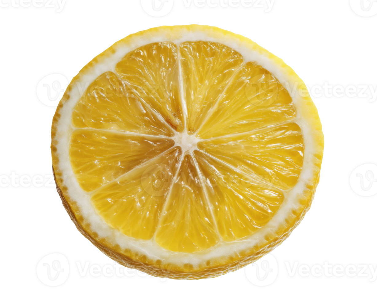Fresh lemon slice for culinary use and beverage decoration png