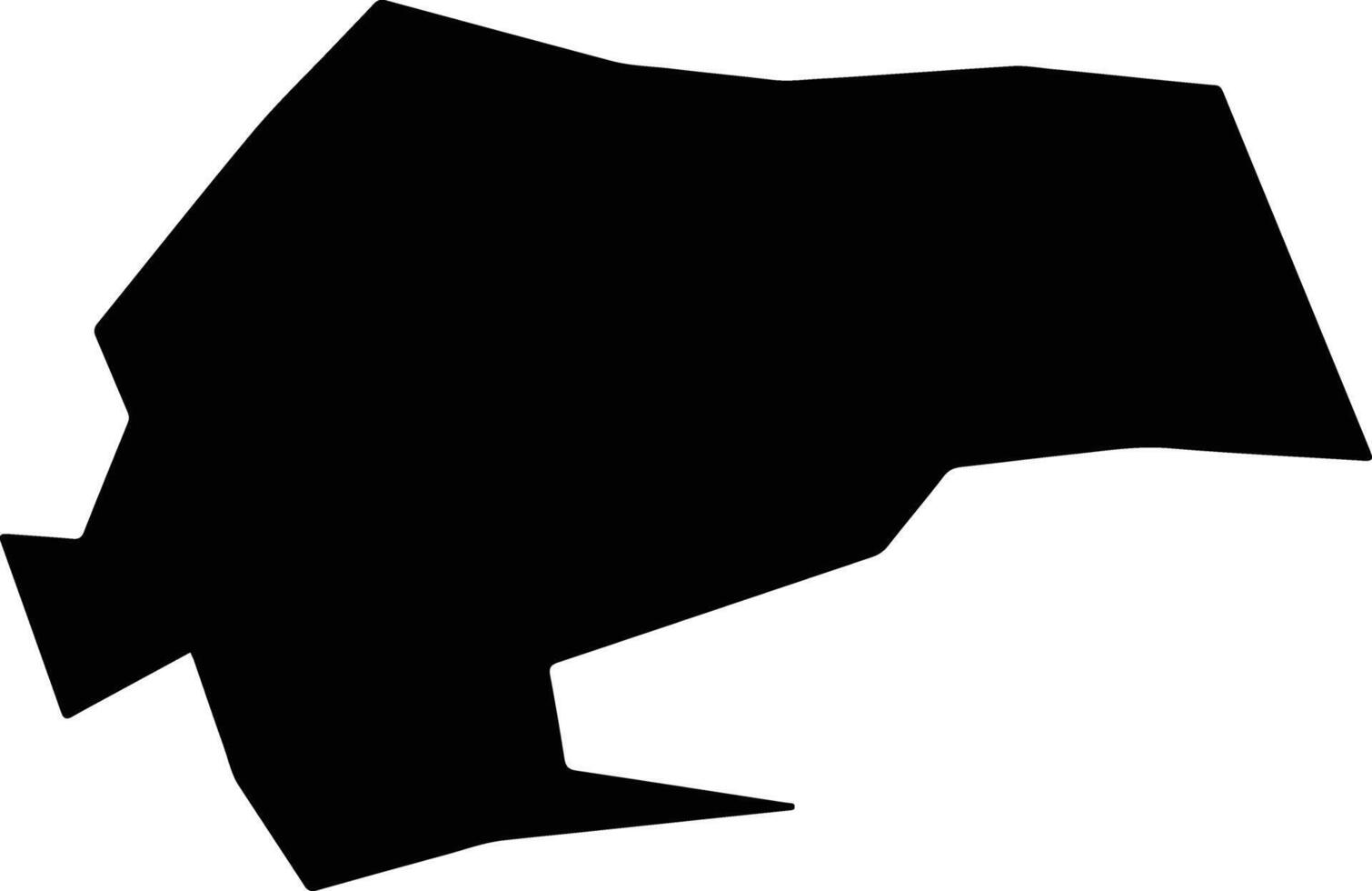 Aguiar Brazil silhouette map vector