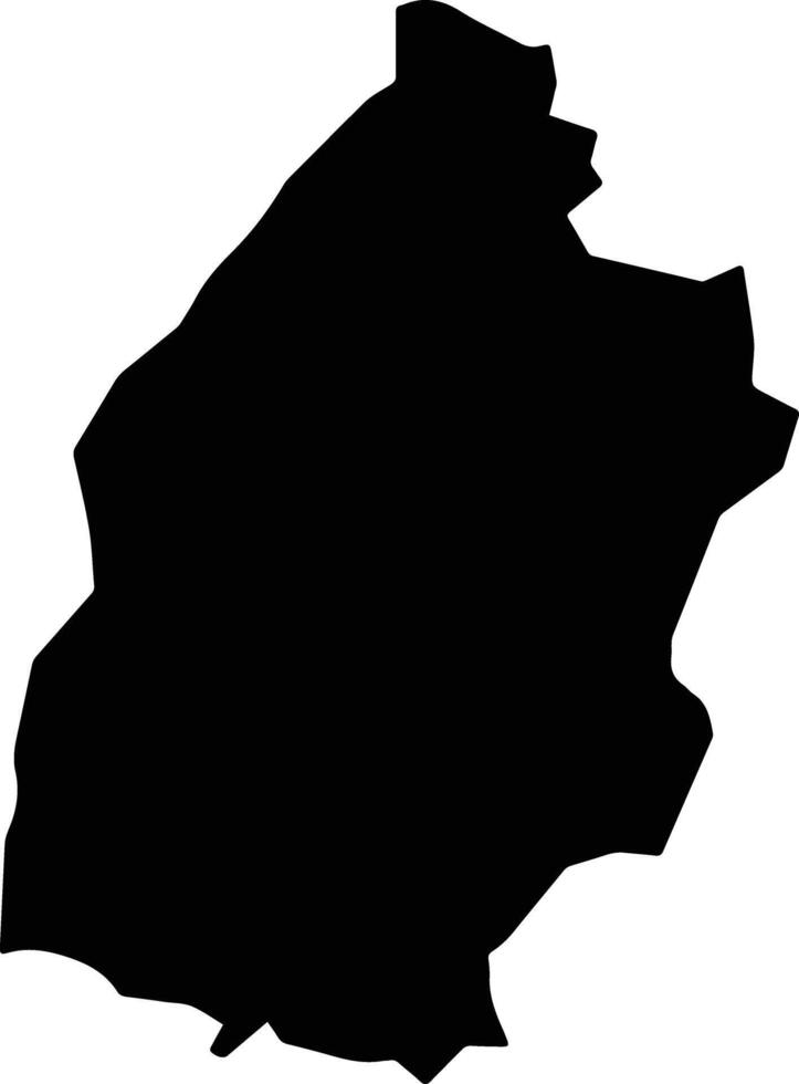 Ahnasya Egypt silhouette map vector