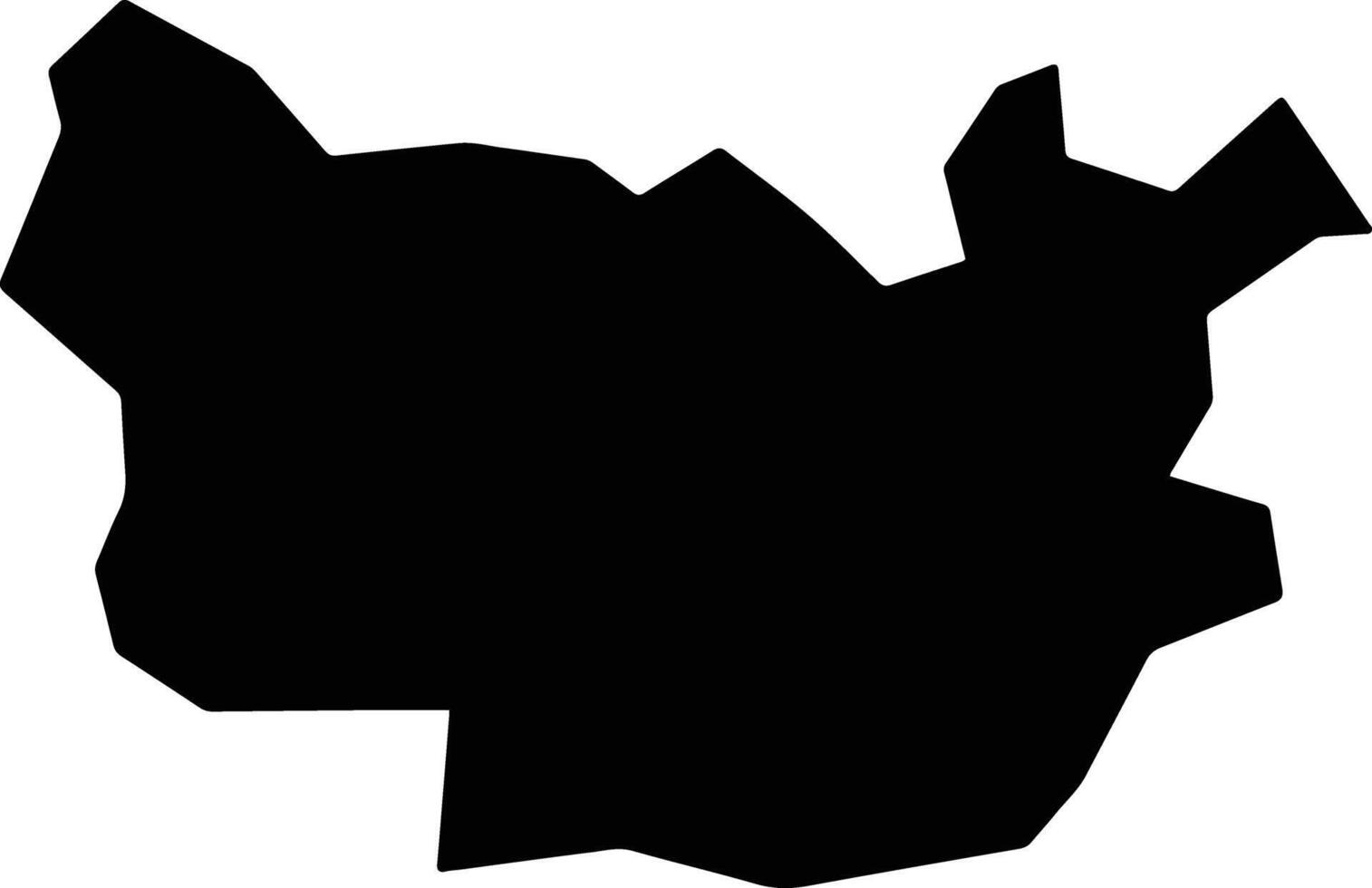 Adumino Japan silhouette map vector