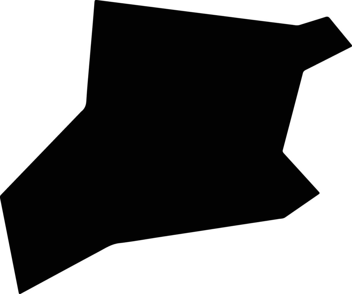 Agios Epifanios Soleas Cyprus silhouette map vector
