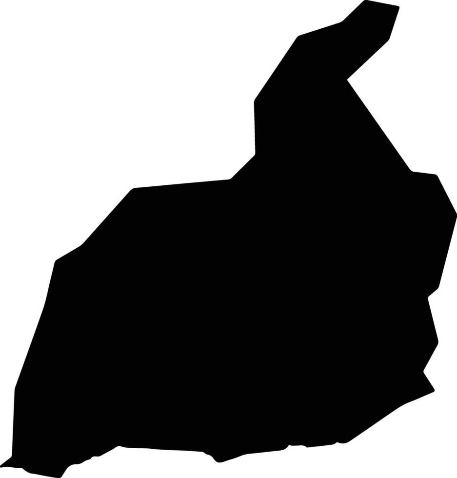 Acheen Afghanistan silhouette map vector