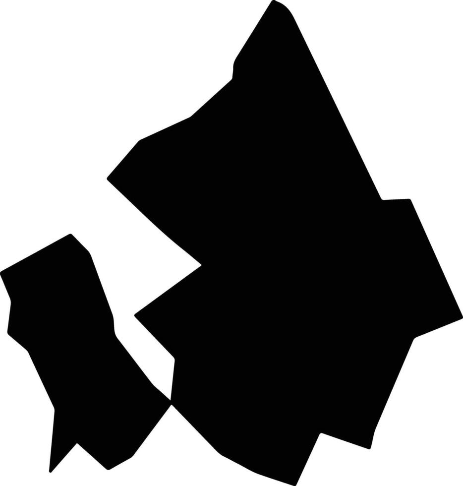 Aiga i le Tai Samoa silhouette map vector