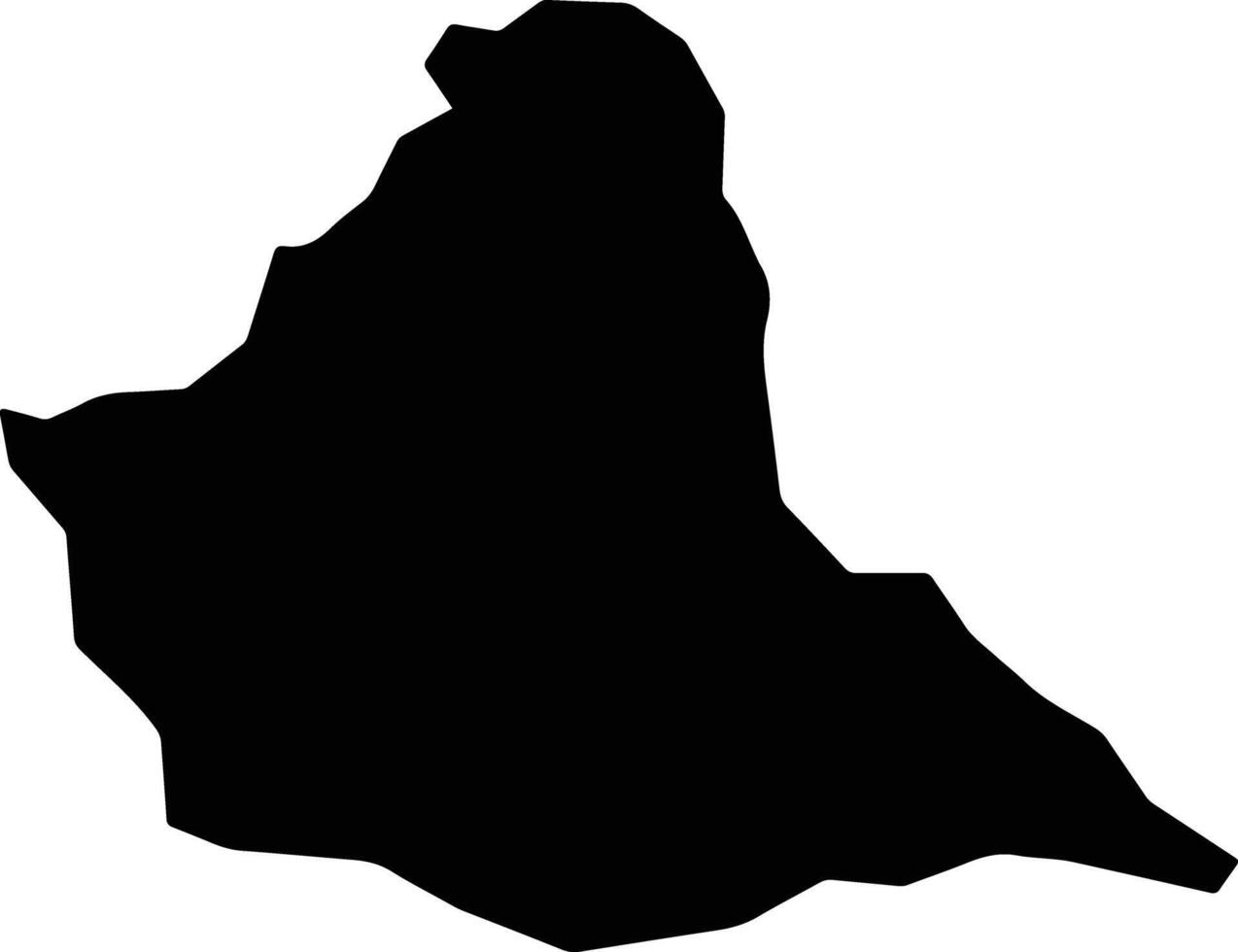 Affoltern Switzerland silhouette map vector